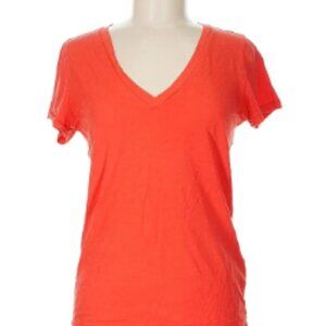 J. Crew Vintage and Cotton Orange Red Short Sleeve T-Shirt Size Small NWOT